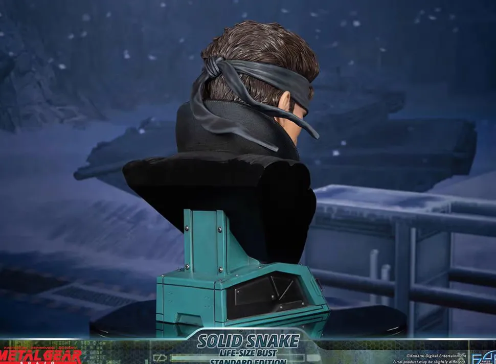 Metal Gear Solid - Solid Snake 1:1 Scale Life-Size Bust