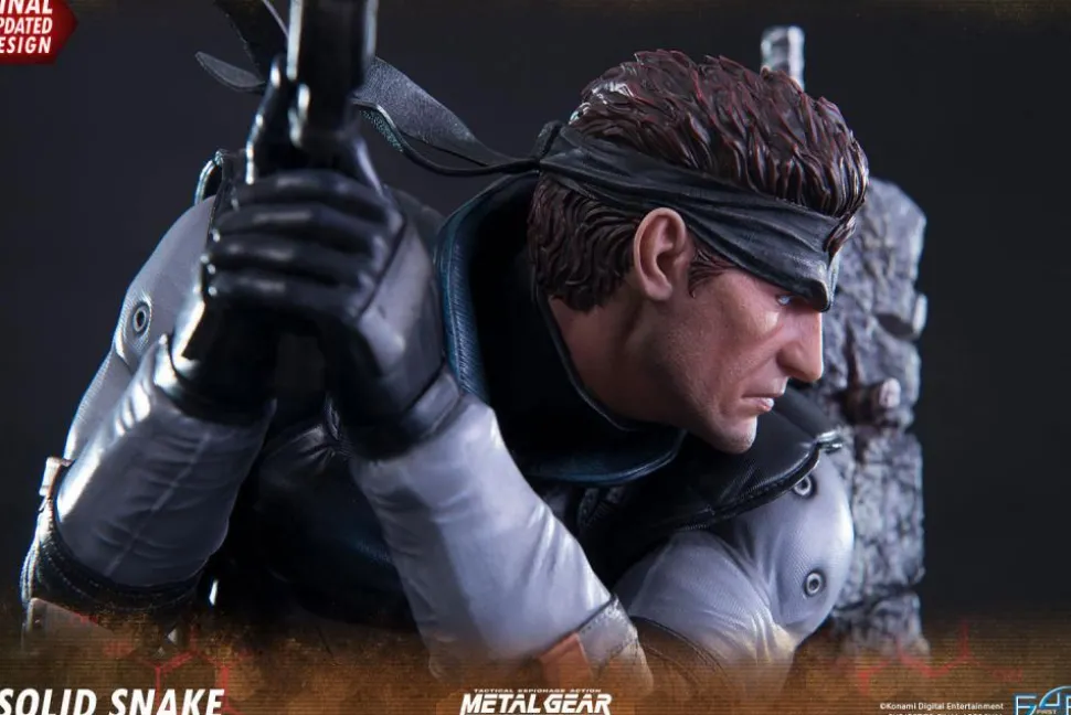 Metal Gear Solid - Solid Snake 17" Statue
