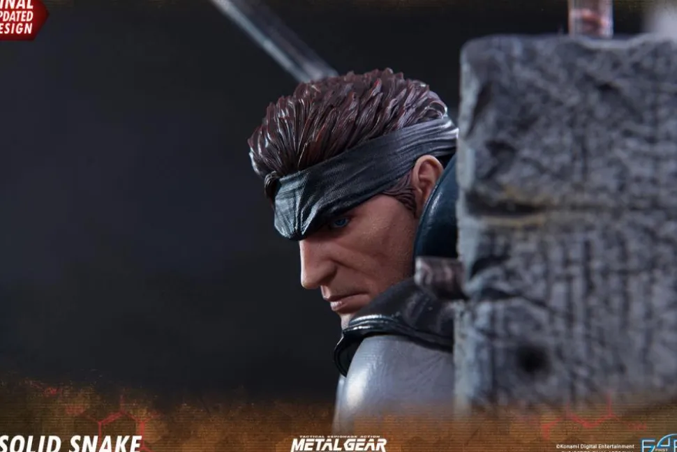 Metal Gear Solid - Solid Snake 17" Statue