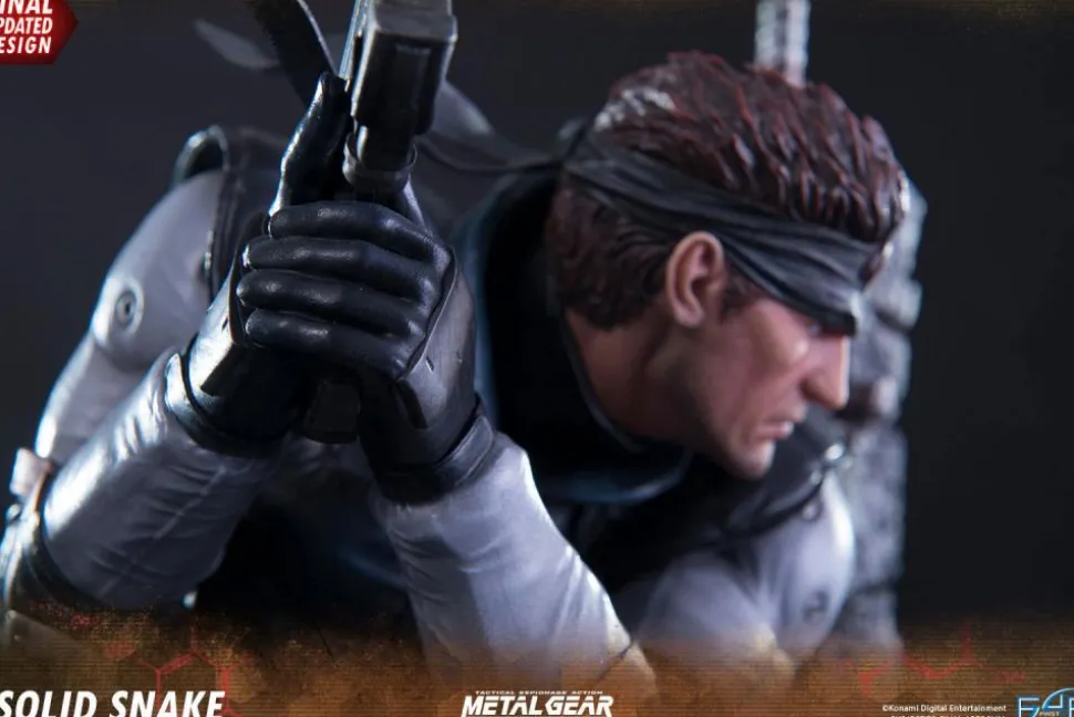Metal Gear Solid - Solid Snake 17" Statue
