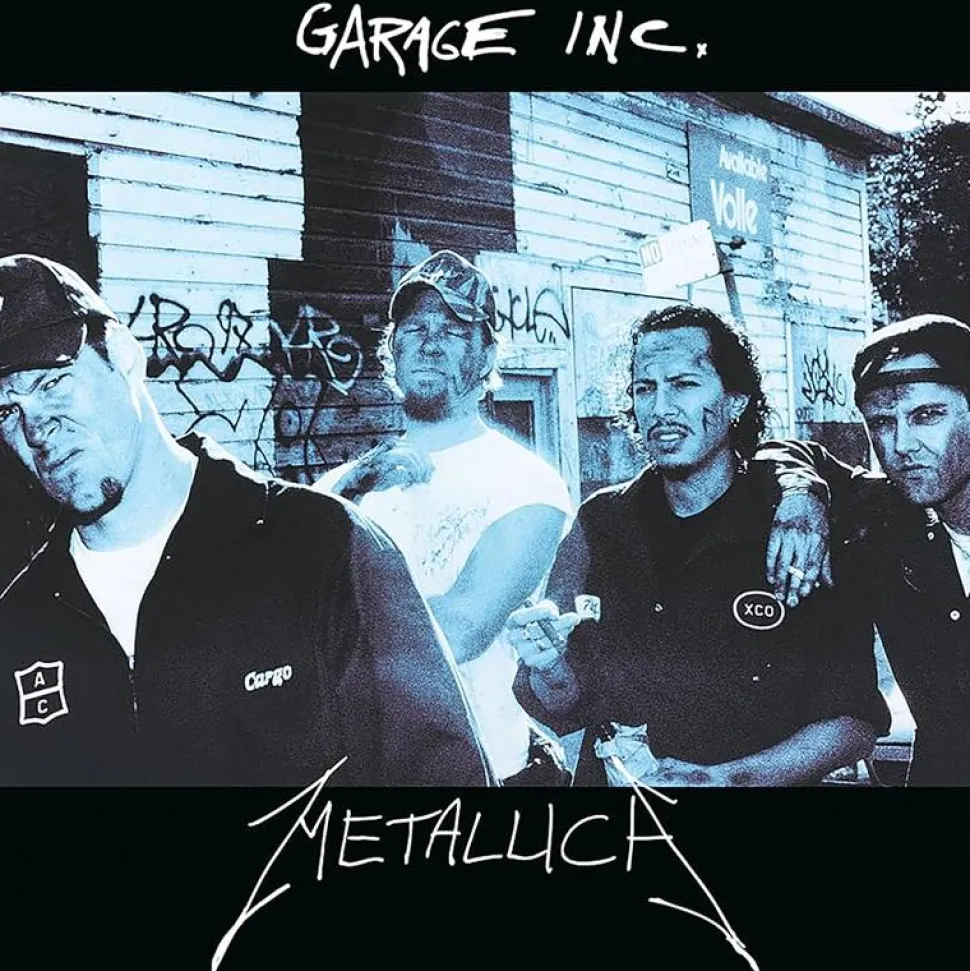 Metallica - Garage Inc. 3xLP Vinyl Record (Fade to Blue Coloured Vinyl)