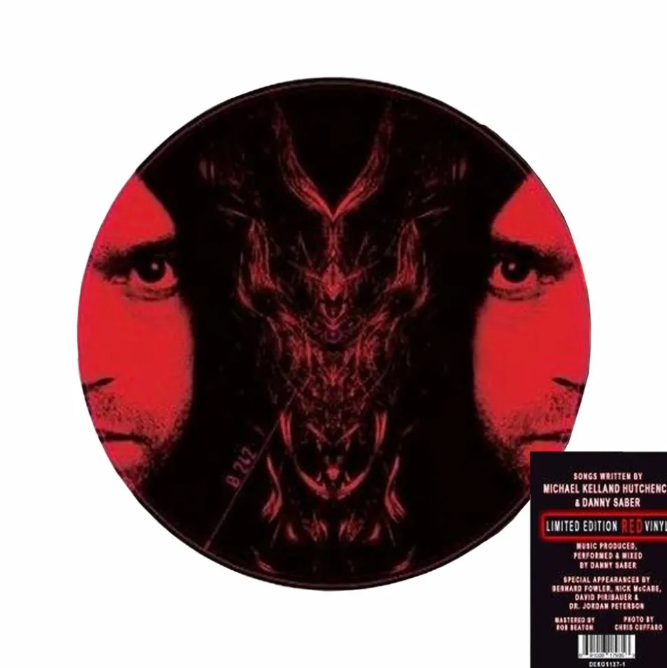Michael Hutchence - One-Way/Save My Life 10" Single Vinyl Record (Limited Edition Red Version)