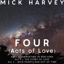 Mick Harvey - Four (Acts of Love) LP Vinyl Record (Clear Vinyl)