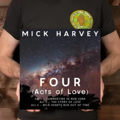 Mick Harvey - Four (Acts of Love) LP Vinyl Record (Clear Vinyl)