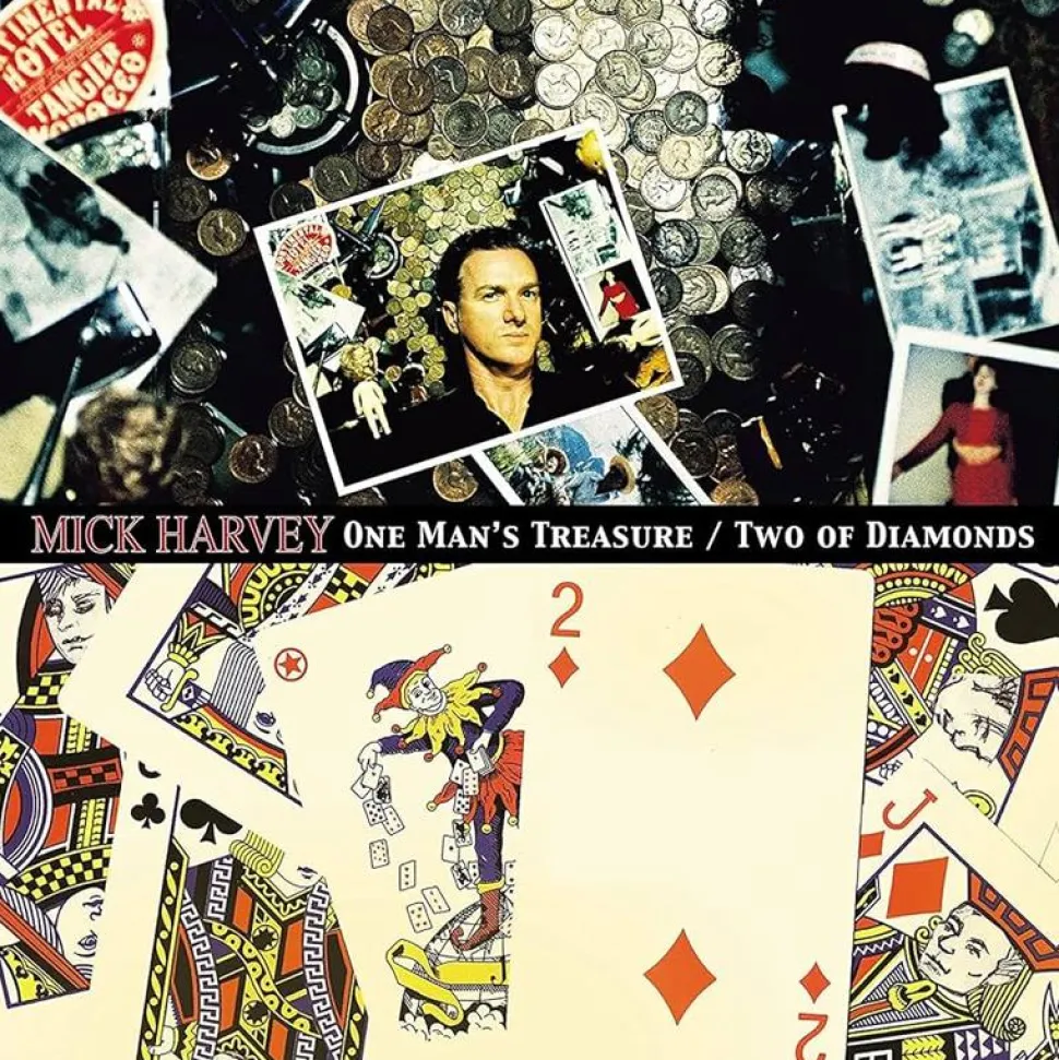 Mick Harvey - One Man's Treasure / Two of Diamonds 2xLP Vinyl Record (Gold & Red Coloured Vinyl)