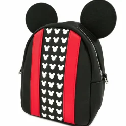 Mickey Mouse - Mickey Ears 9” Faux Leather Mini Backpack