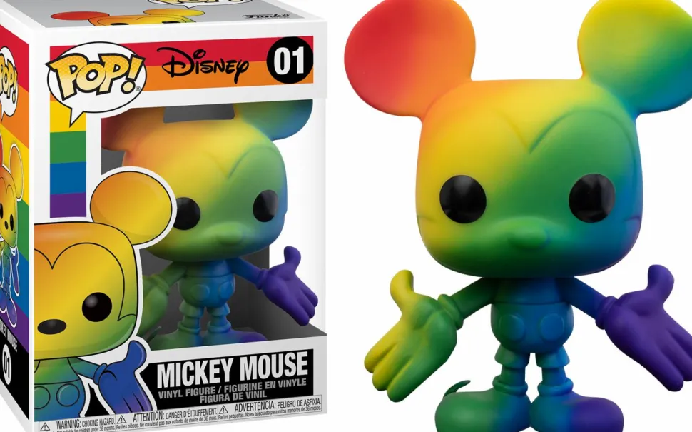 Mickey Mouse - Mickey Mouse Rainbow Pride 2021 Pop! Vinyl Figure