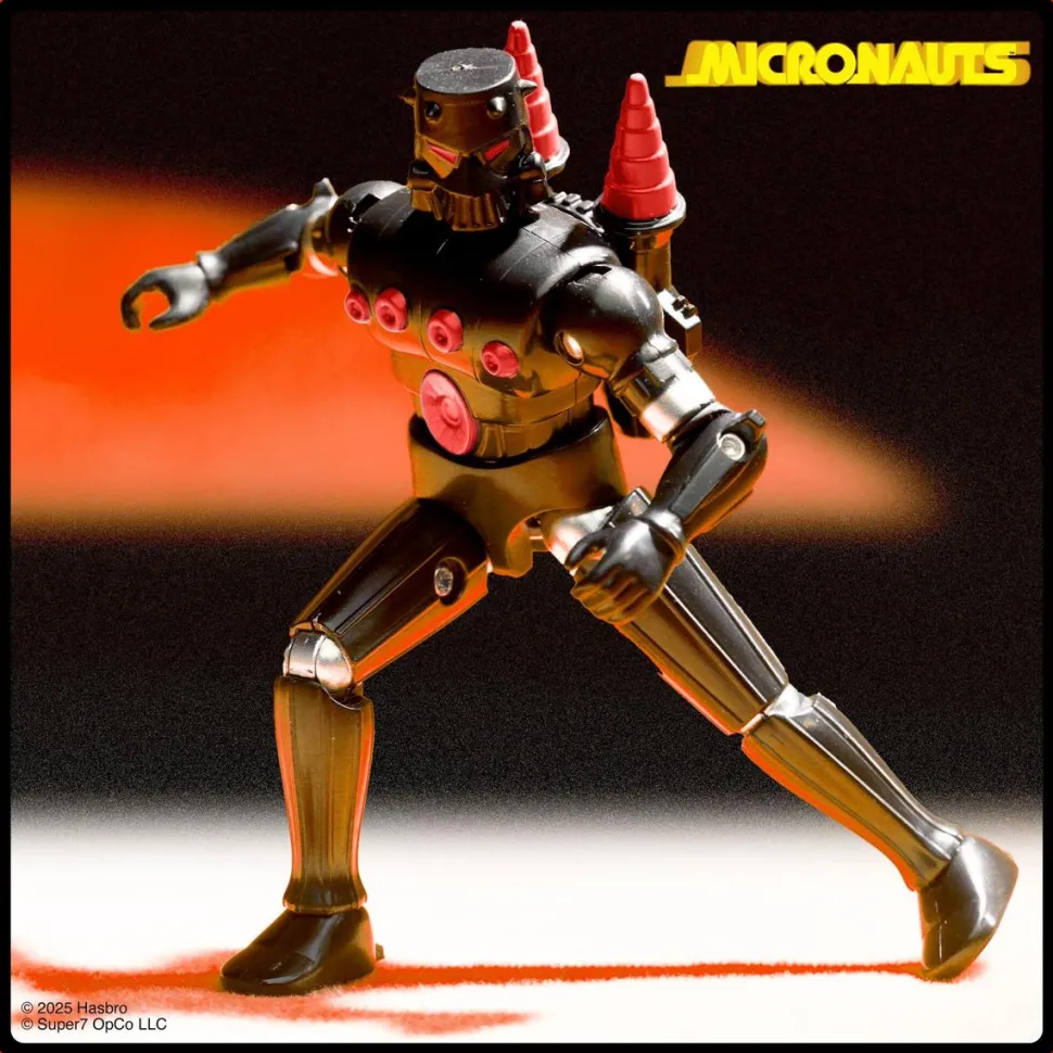 Micronauts - Baron Karza O-Ring ReAction+ 3.75" Scale Action Figure (Wave 1)
