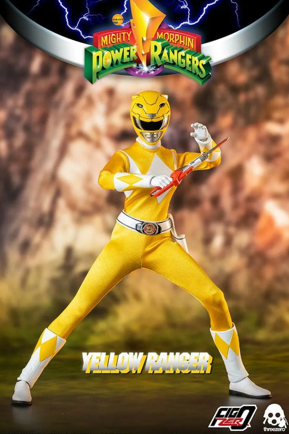 Mighty Morphin Power Rangers - Yellow Ranger 1/6th Scale Action Figure