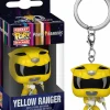 Mighty Morphin Power Rangers - Yellow Ranger 30th Anniversary Pocket Pop! Vinyl Keychain
