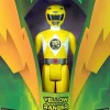 Mighty Morphin Power Rangers - Yellow Ranger ReAction 3.75" Action Figure (2023 SDCC Exclusive)