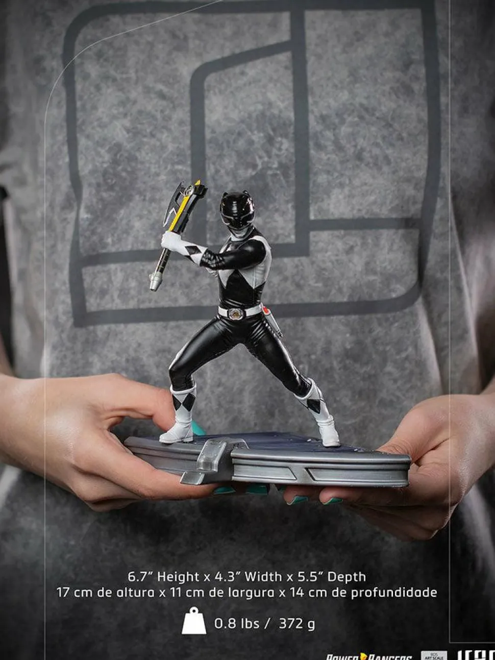 Mighty Morphin Power Rangers - Black Ranger 1/10th Scale Statue