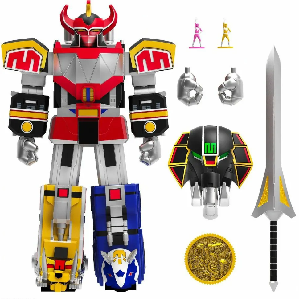 Mighty Morphin’ Power Rangers - Wave 3 Ultimates! 7” Scale Action Figure Assortment (Set of 6)