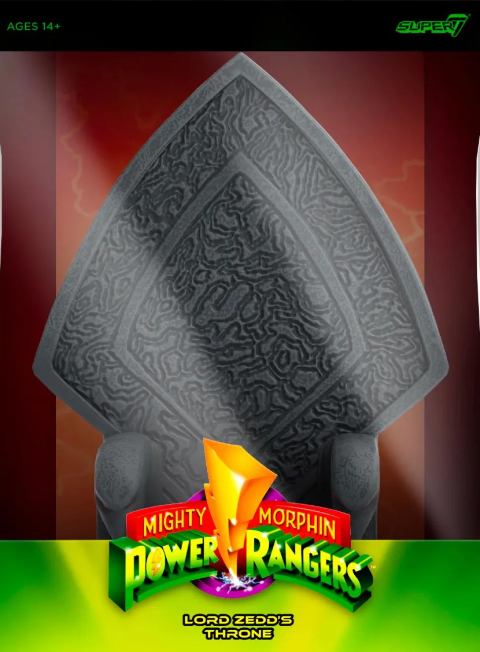 Mighty Morphin’ Power Rangers - Lord Zedd’s Throne Ultimates! 7” Scale Action Figure Accessory (Wave 3)