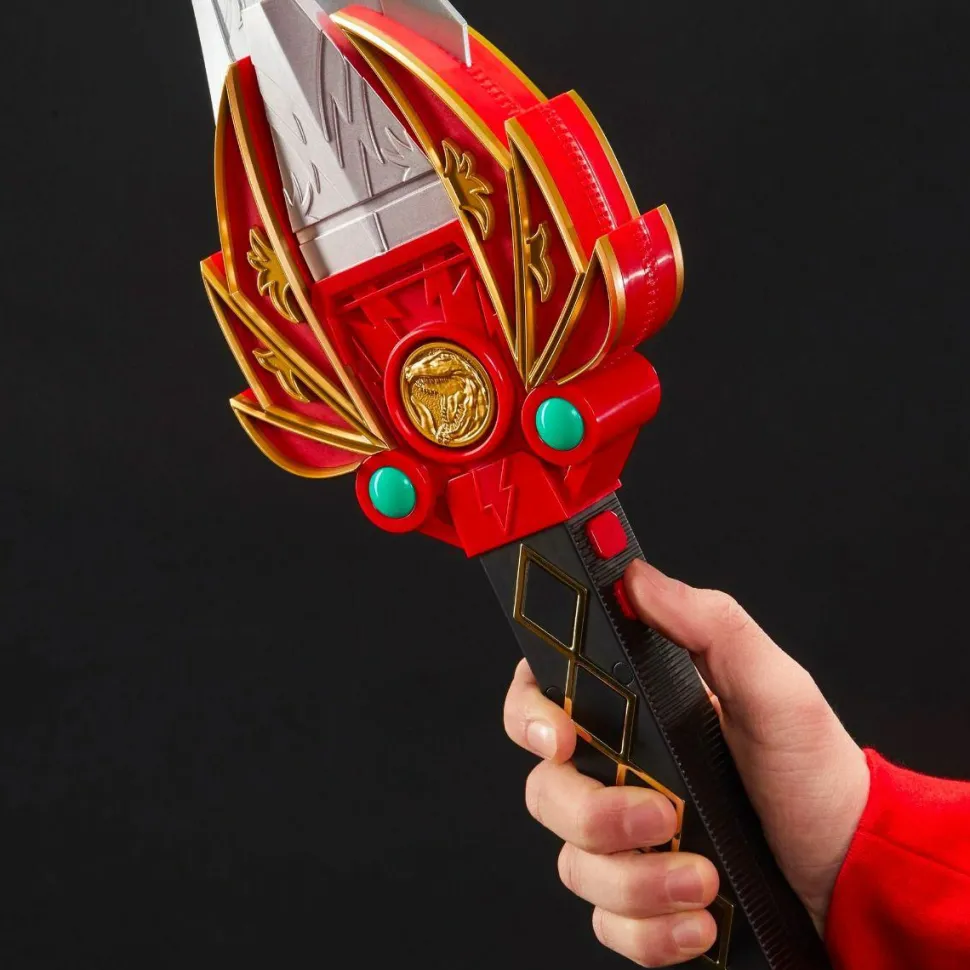 Mighty Morphin Power Rangers - Red Ranger Power Sword Lightning Collection 1:1 Scale Life-Size Prop Replica