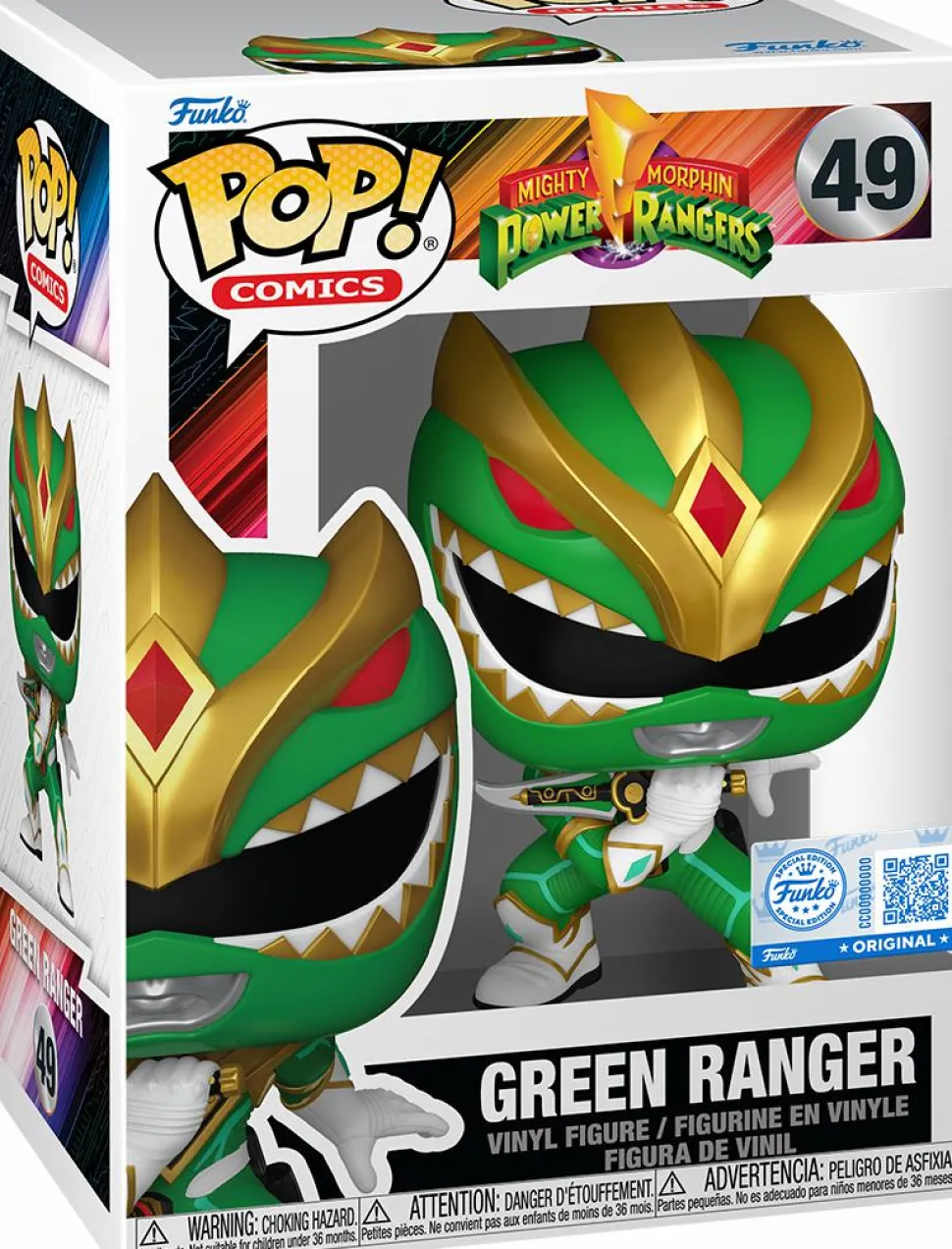 Mighty Morphin Power Rangers - Green Ranger Pop! Vinyl Figure