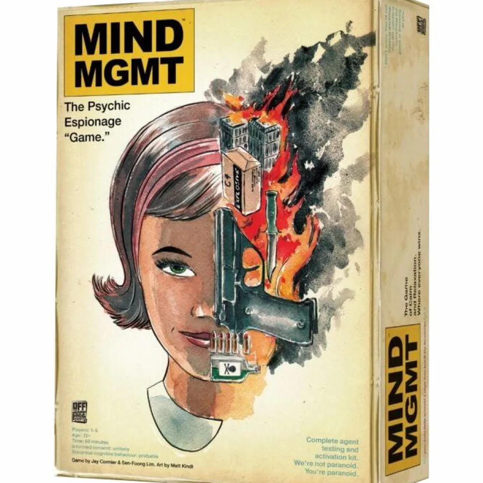 Mind MGMT - The Psychic Espionage Game Board Game