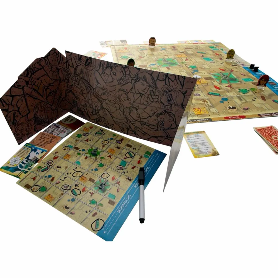 Mind MGMT - The Psychic Espionage Game Board Game