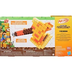 Minecraft - Firebrand Axe Nerf Dart Blaster Roleplay Replica