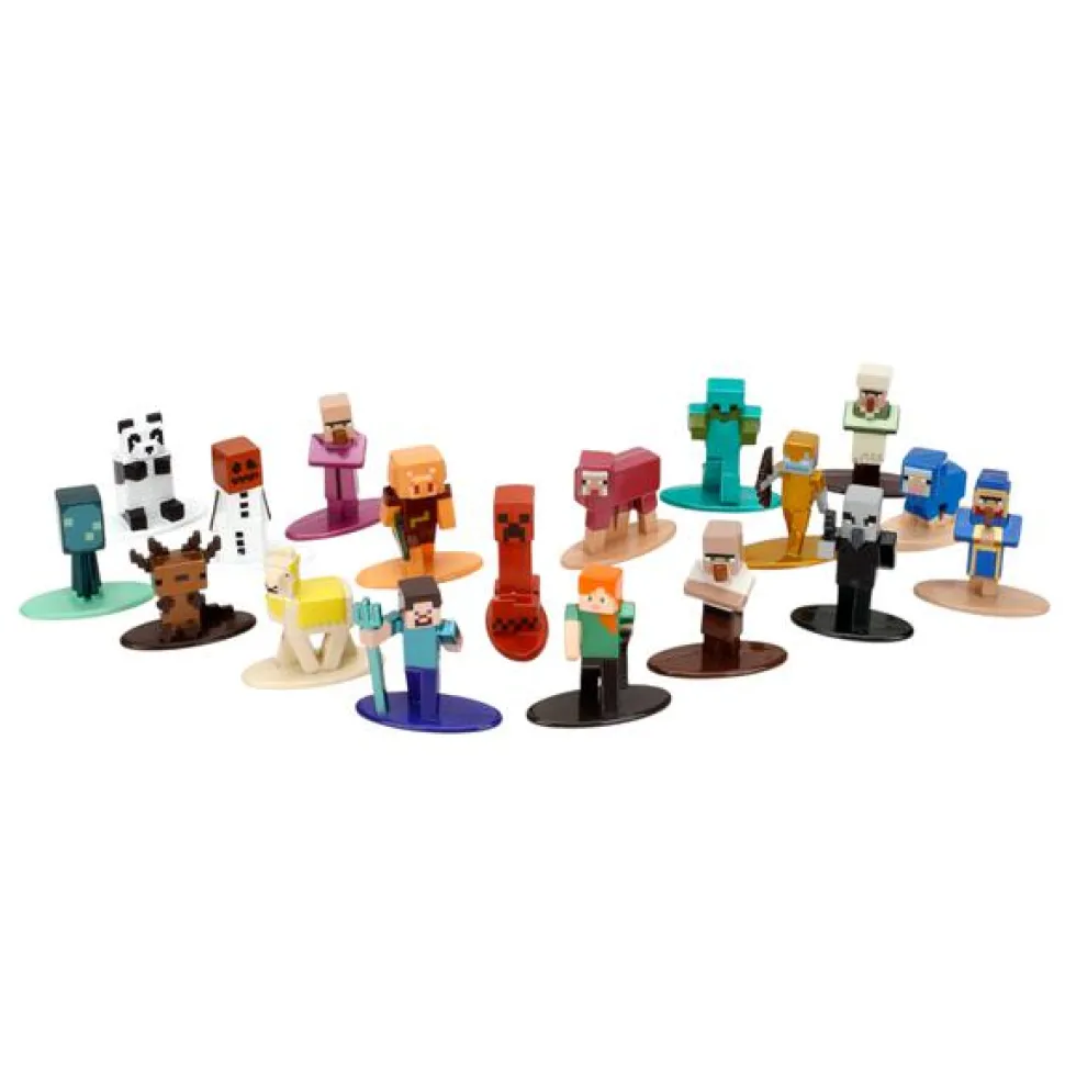 Minecraft - Nano Metalfigs 1.65" Die-Cast Figure 18-Pack (Series 13)