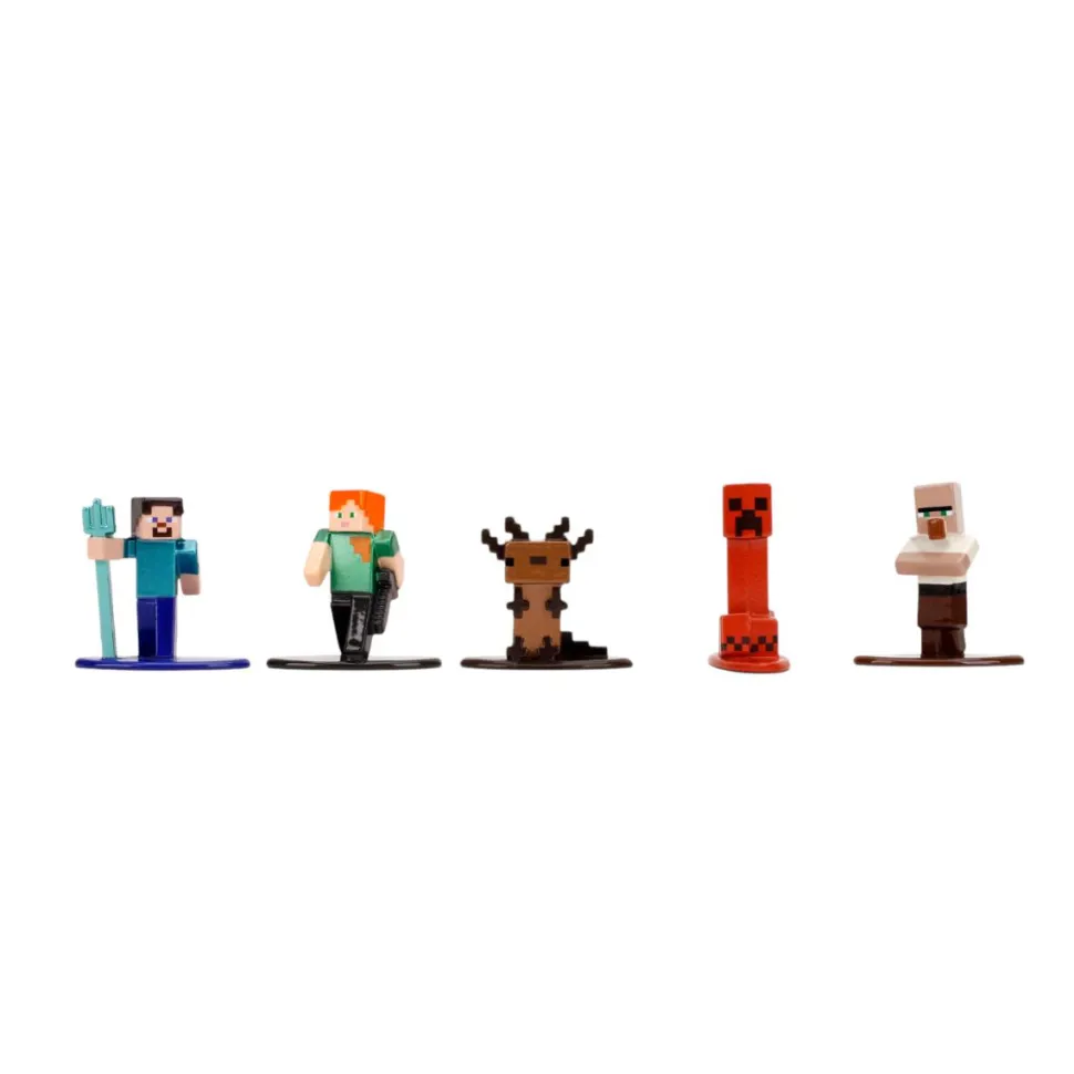 Minecraft - Nano Metalfigs 1.65" Die-Cast Figure 18-Pack (Series 13)