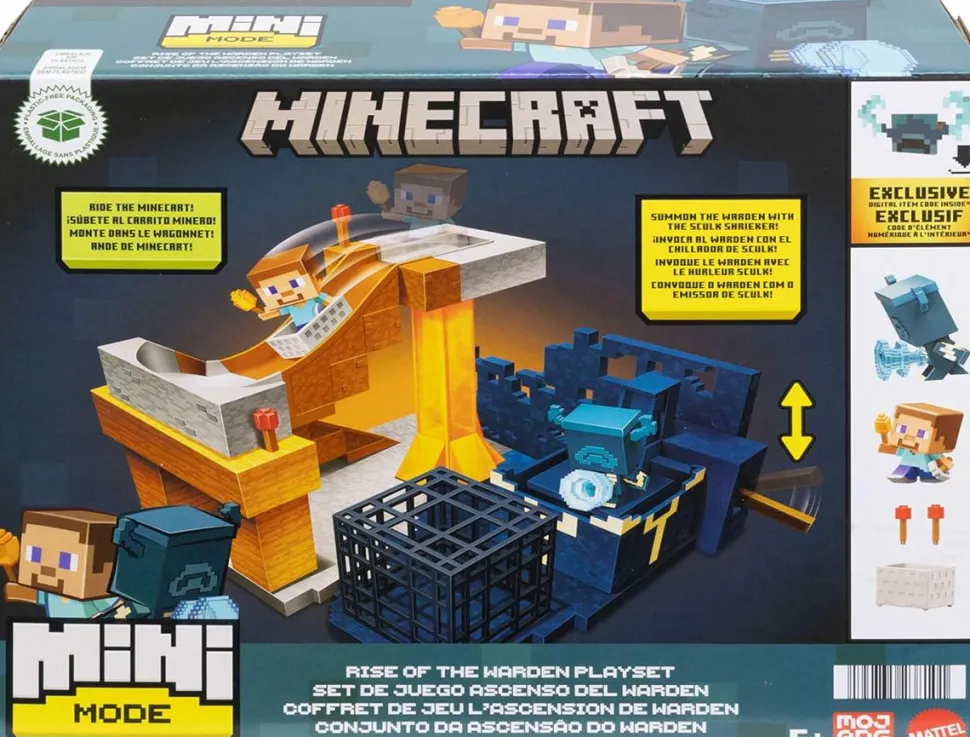 Minecraft - Rise of the Warden Mini Mode Figure Playset