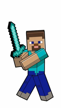 Minecraft - Steve (Ver. 2) FiGPiN Enamel Pin