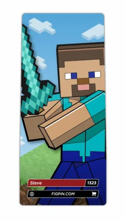Minecraft - Steve (Ver. 2) FiGPiN Enamel Pin