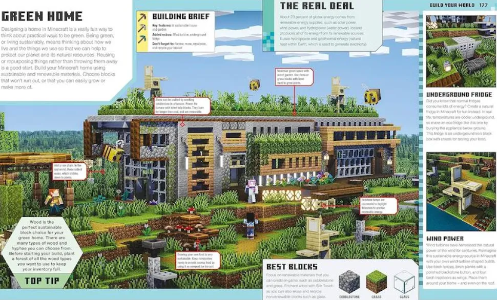 Minecraft - The Minecraft Ideas Book Hardcover Book