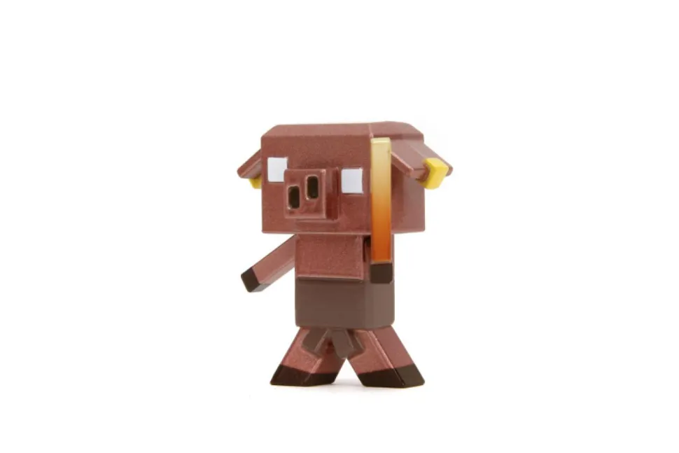 Minecraft Legends - Hero Ranger, Zombie, Piglin Blaze Runt & Piglin Mace Runt Metalfigs 2.5" Die-Cast Figure 4-Pack