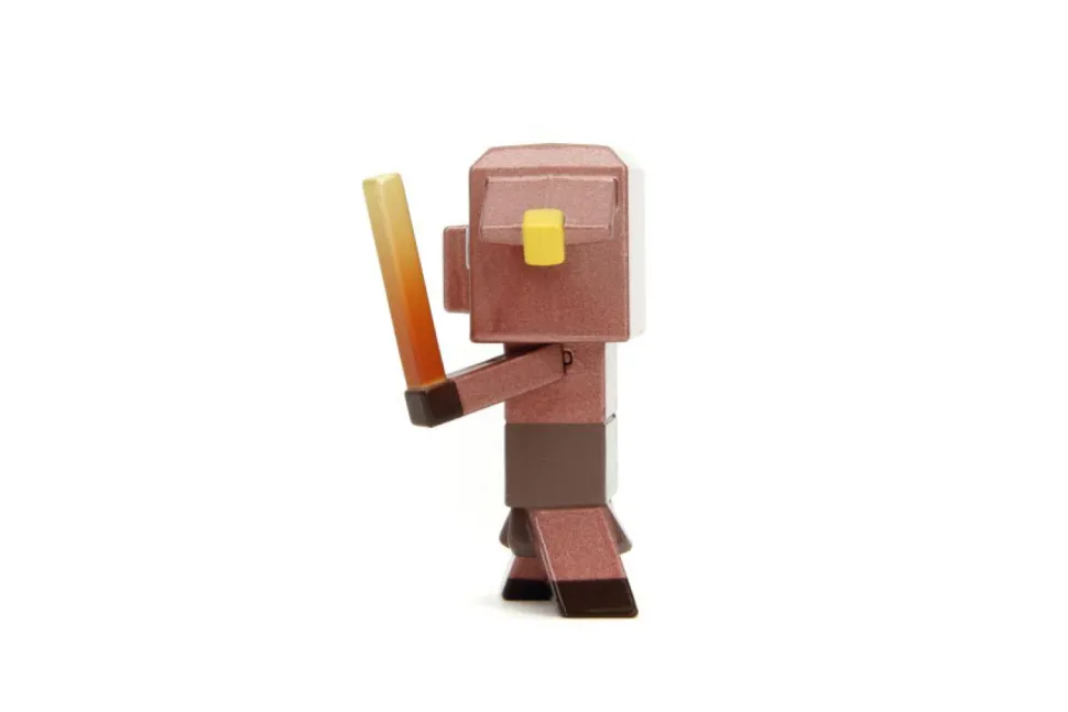 Minecraft Legends - Hero Ranger, Zombie, Piglin Blaze Runt & Piglin Mace Runt Metalfigs 2.5" Die-Cast Figure 4-Pack