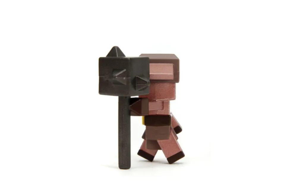 Minecraft Legends - Hero Ranger, Zombie, Piglin Blaze Runt & Piglin Mace Runt Metalfigs 2.5" Die-Cast Figure 4-Pack