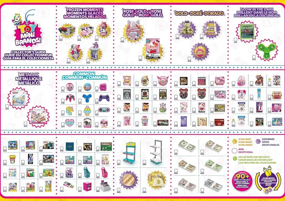 Mini Brands - 5 Surprise Toy Mini Brands Series 3 Blind Box Capsule (Display of 12)
