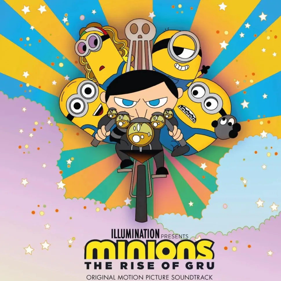 Minions 2: The Rise of Gru - Original Motion Picture Soundtrack 2xLP Vinyl Record