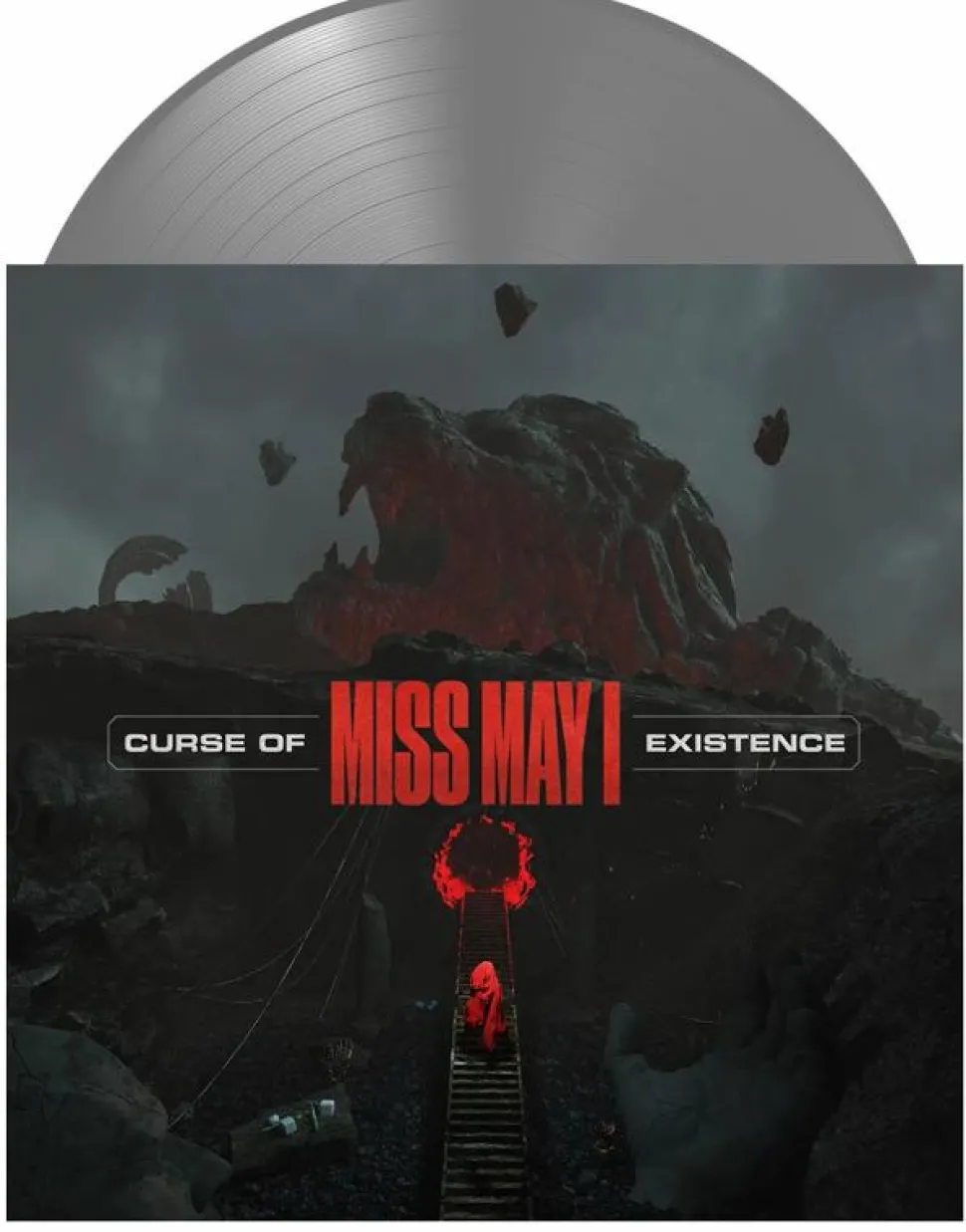 Miss May I - Curse of Existence LP Vinyl Record (Silver Coloured Vinyl)