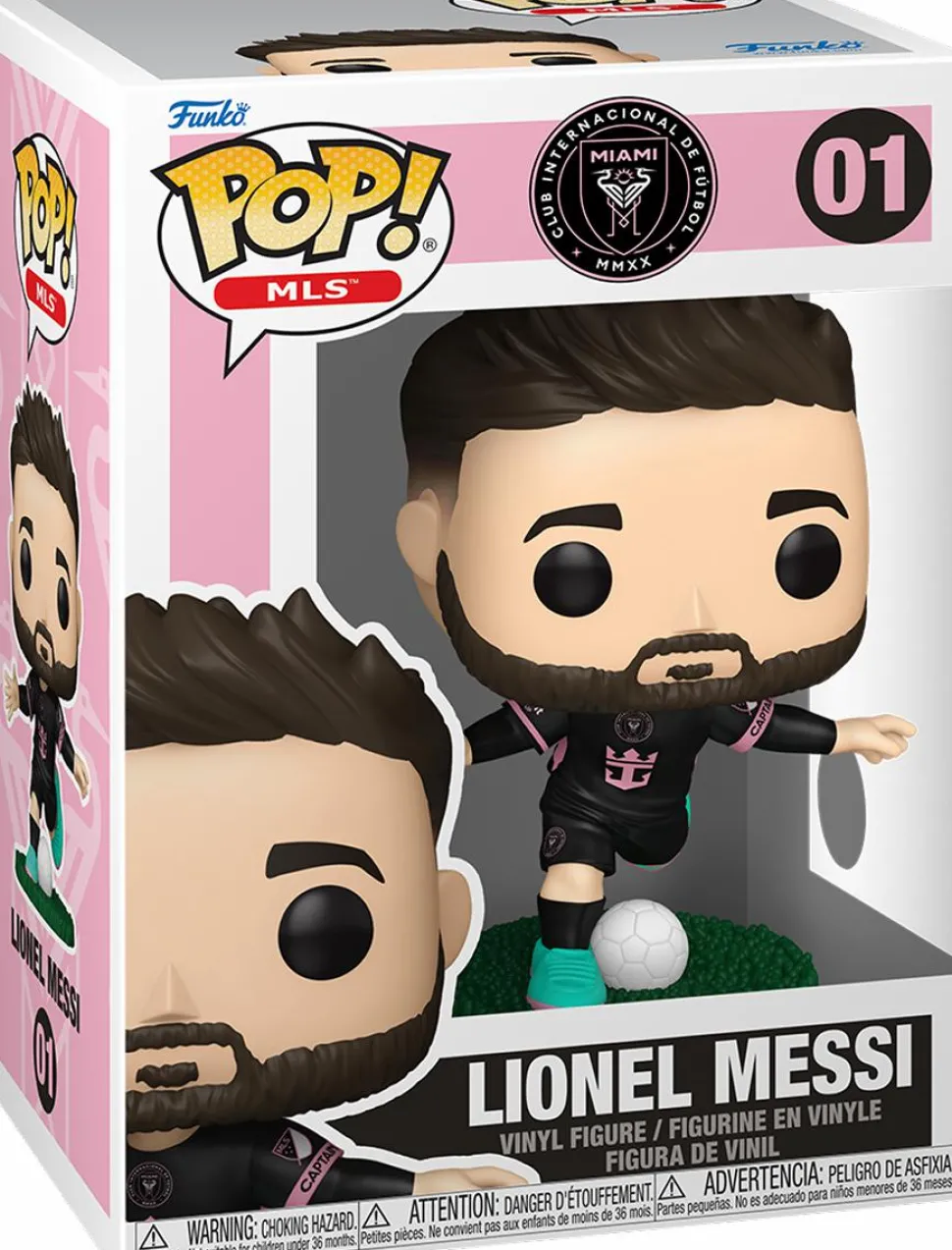 MLS: Inter Miami - Lionel Messi (Away) Pop! Vinyl Figure