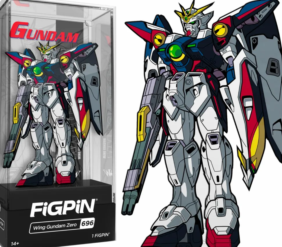 Mobile Suit Gundam Wing - Wing Gundam Zero FigPin Enamel Pin