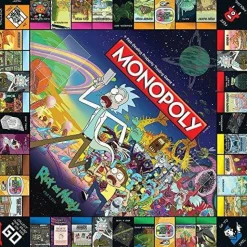 Monopoly - Rick and Morty Edition Board Game