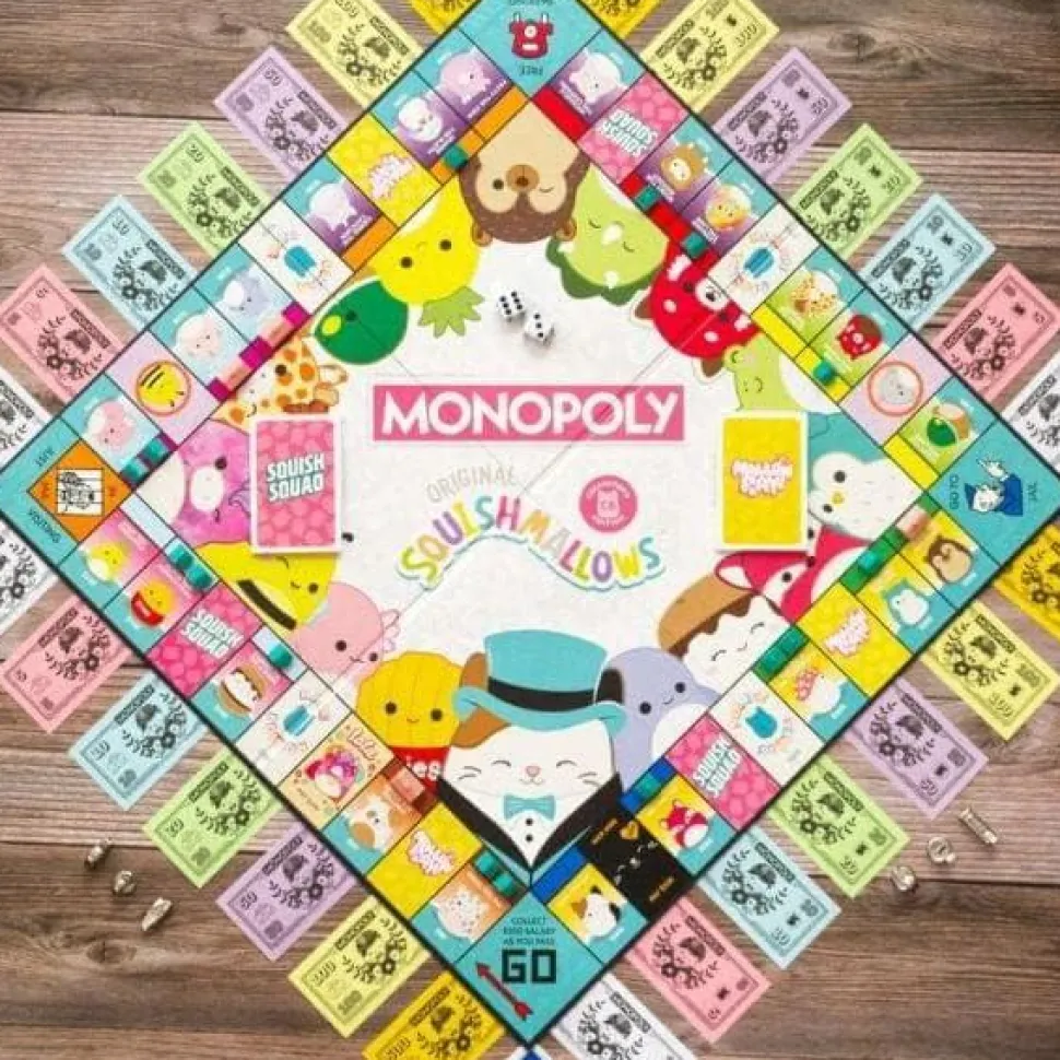 Monopoly - Squishmallows Edition Board Game