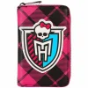 Monster High - Logo 4" Faux Leather Zip-Around Wallet