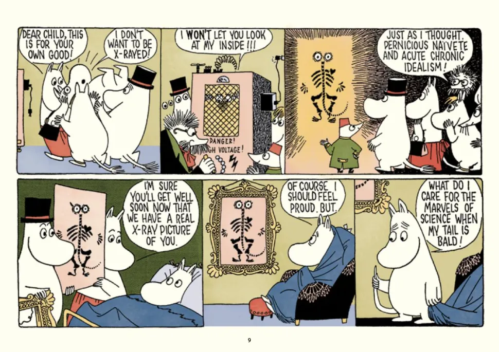 Moomin - Moomin and the Golden Tail Paperback Book