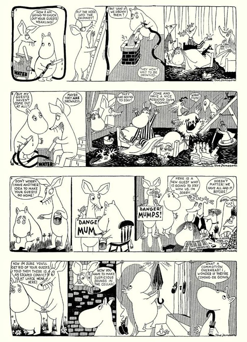 Moomin - The Complete Tove Jansson Comic Strip Book One Hardcover Book