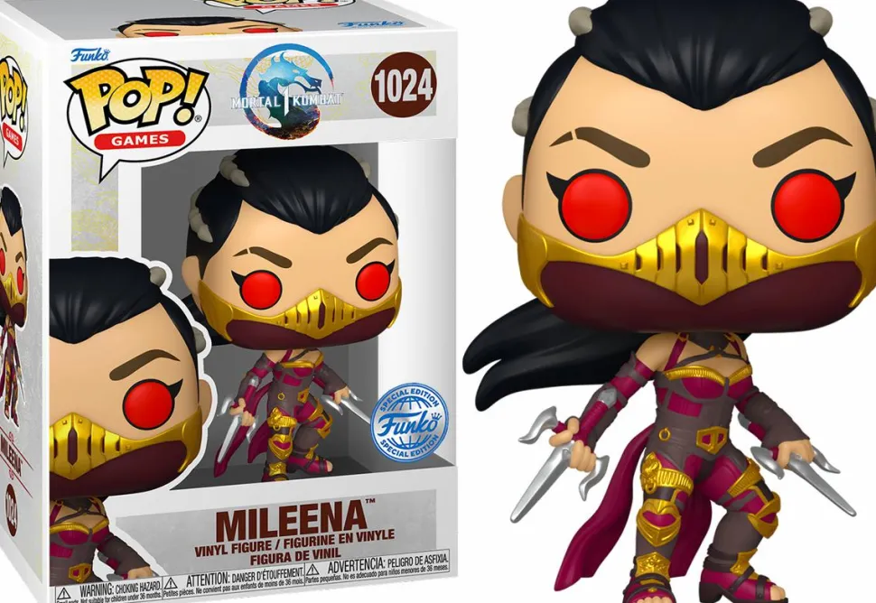 Mortal Kombat 1 (2023) - Mileena Mystery Box (Includes Mileena & 5 Mystery Video Game Pop! Vinyl Figures)