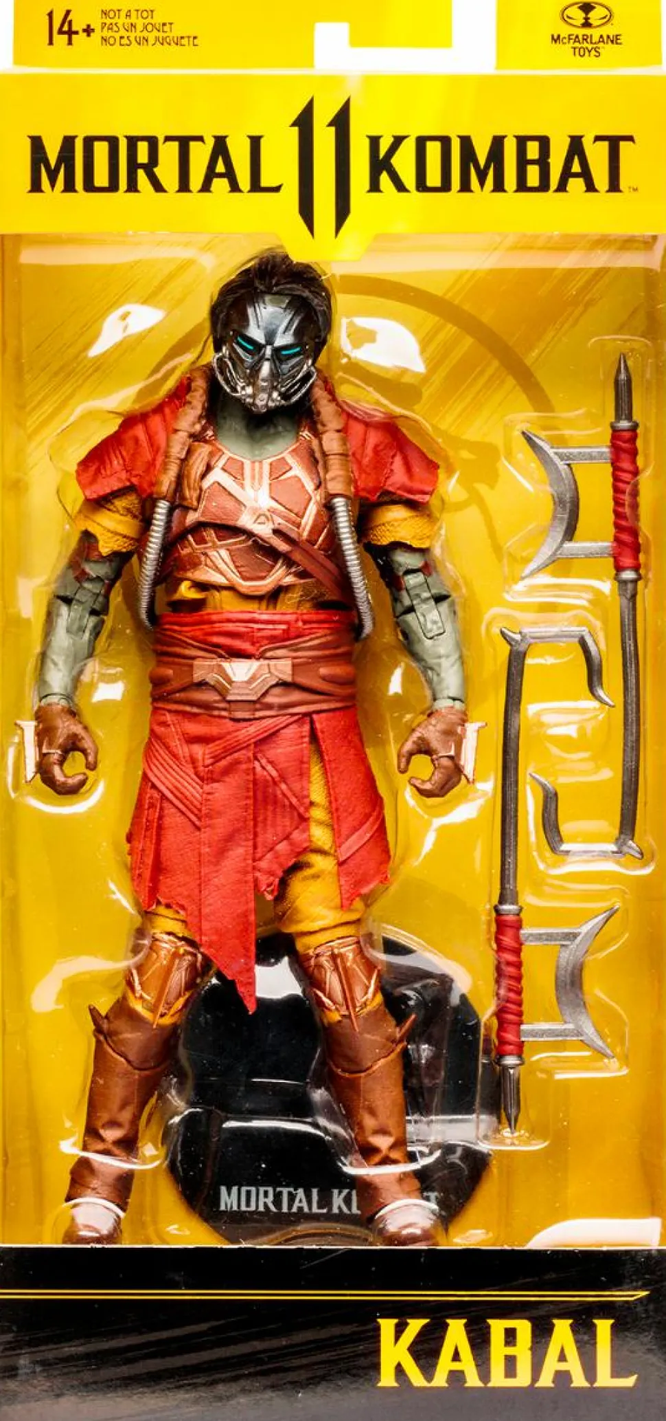 Mortal Kombat 11 - Kabal (Rapid Red Skin) 7” Scale Action Figure