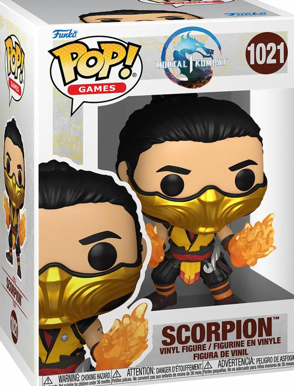 Mortal Kombat 1 - Scorpion (Fire Hands) Pop! Vinyl Figure
