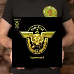 Motorhead - Hammered 20th Anniversary LP Vinyl Record (Yellow & Black Black Splatter Vinyl)