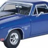 Motormax - Blue 1970 Chevy El Camino Timeless Legends Collection 1/24th Scale Die-Cast Vehicle Replica