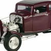 Motormax - Matte Red 1932 Ford Hot Rod Timeless Legends Collection 1/18th Scale Die-Cast Vehicle Replica
