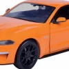 Motormax - Orange 2018 Ford Mustang GT Timeless Legends Collection 1/24th Scale Die-Cast Vehicle Replica