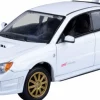 Motormax - White Subaru Impreza WRX STI Timeless Legends Collection 1/24th Scale Die-Cast Vehicle Replica